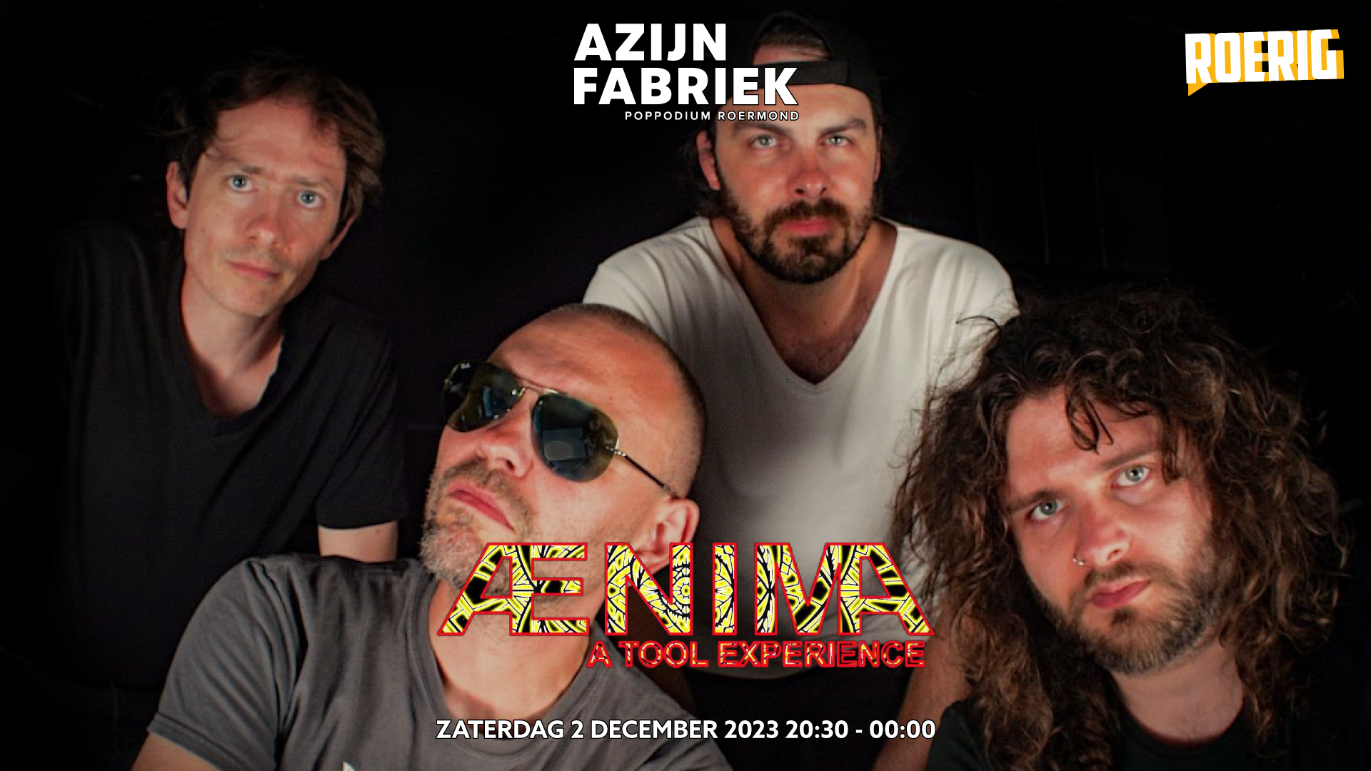 Azijnfabriek | Concert - ÆNIMA | Roerig