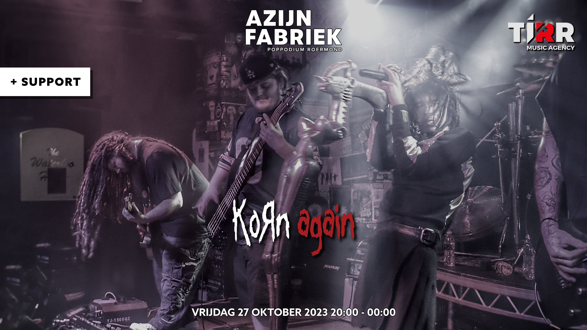 Azijnfabriek | Concert - Korn Again (UK) + Support