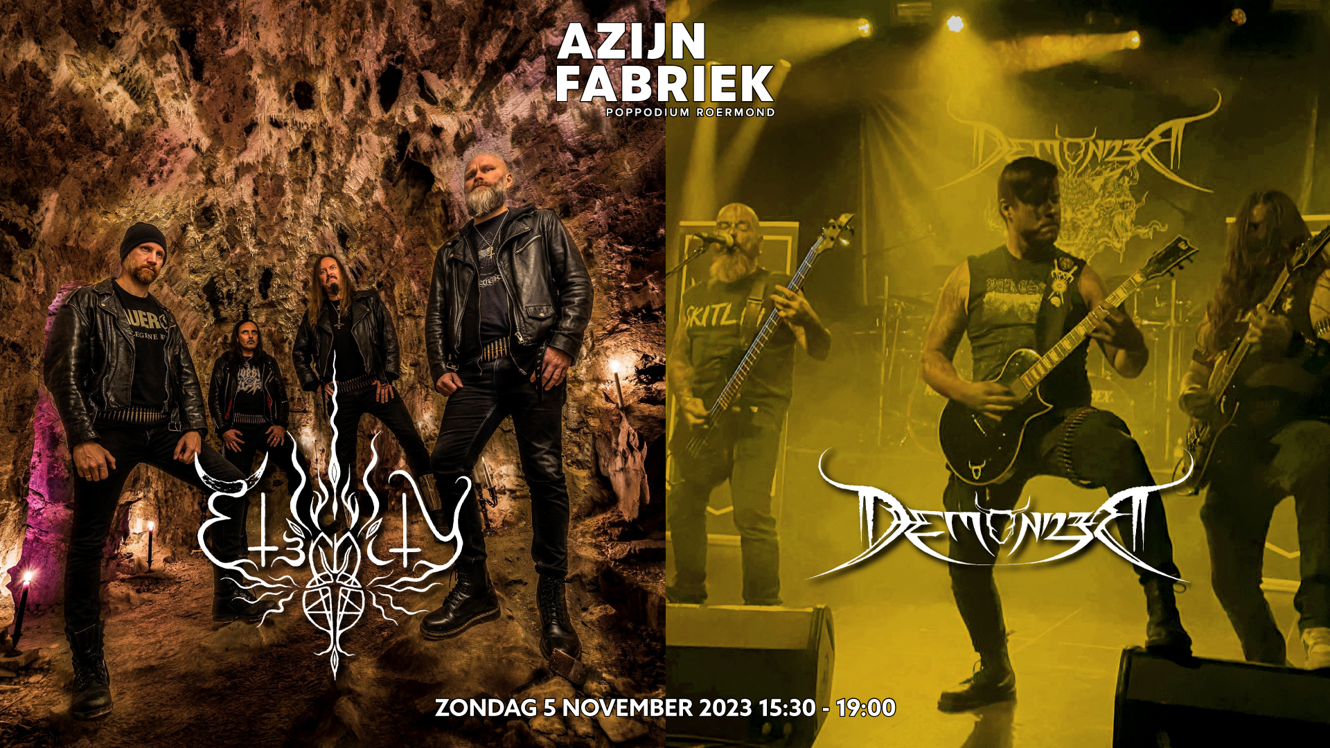 Azijnfabriek | Concert - Eternity + Demonizer