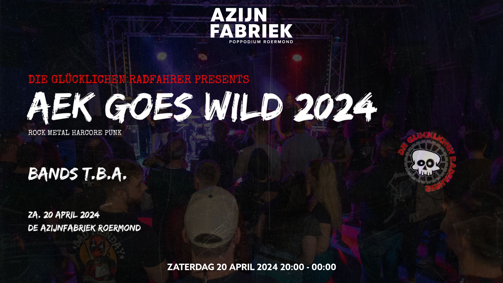 Azijnfabriek | Concert - Aek Goes Wild!