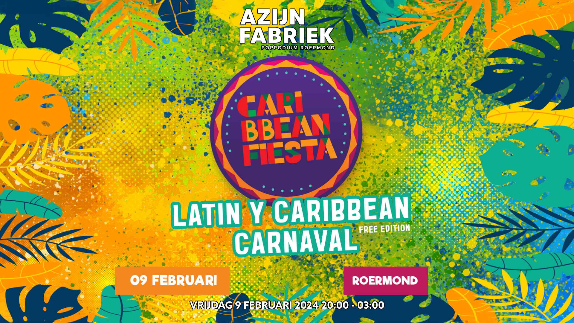 Azijnfabriek | Party - Caribbean Fiesta