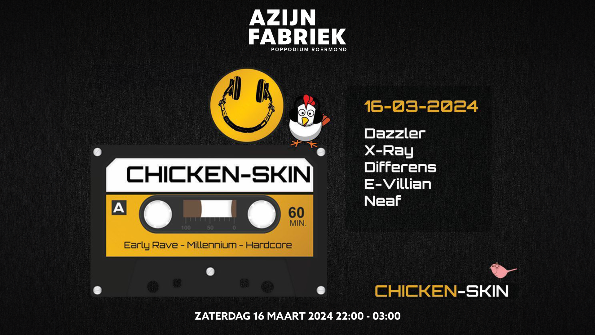 Azijnfabriek | Party - Chicken-Skin