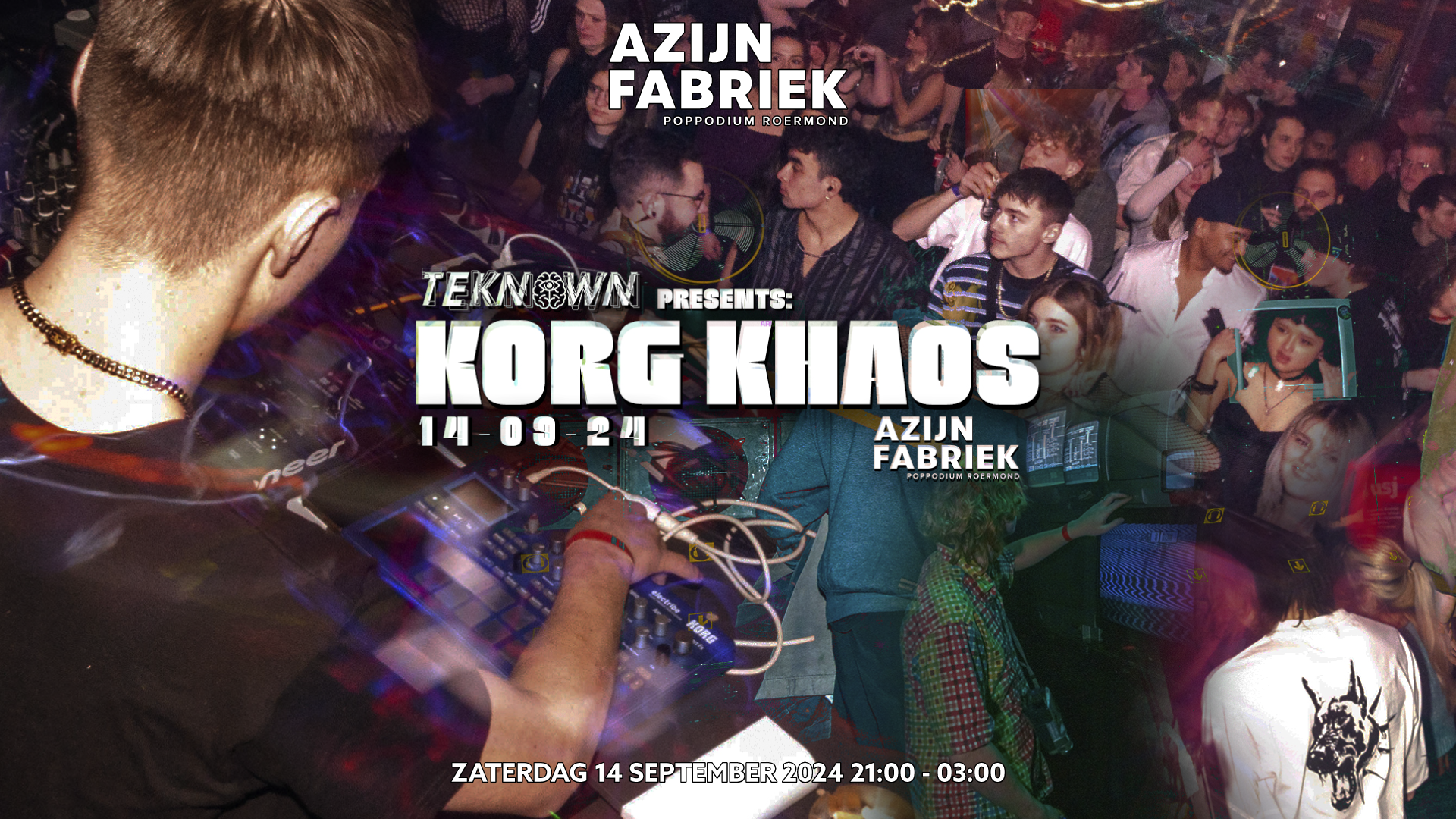 Azijnfabriek | Party - Teknown - KORG KHAOS