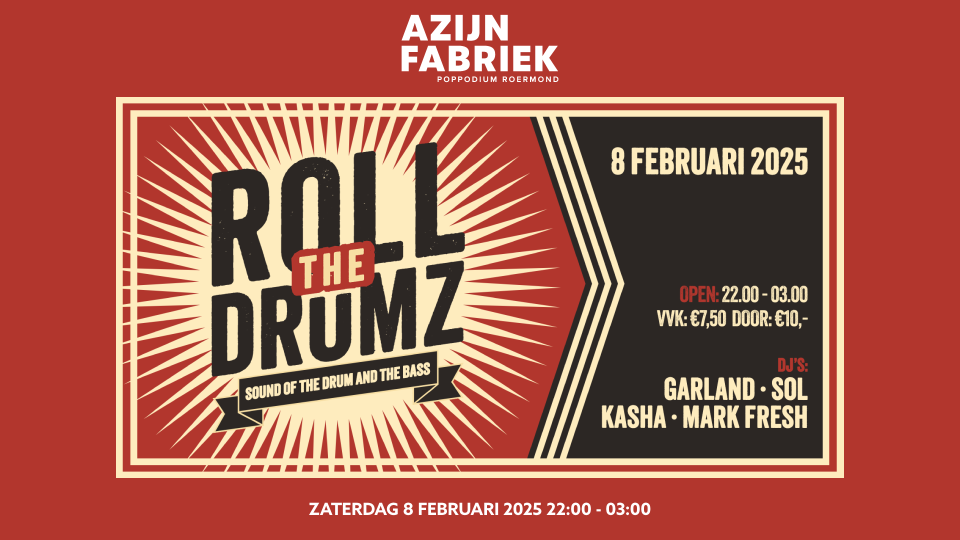 Azijnfabriek | Party - Roll The Drumz