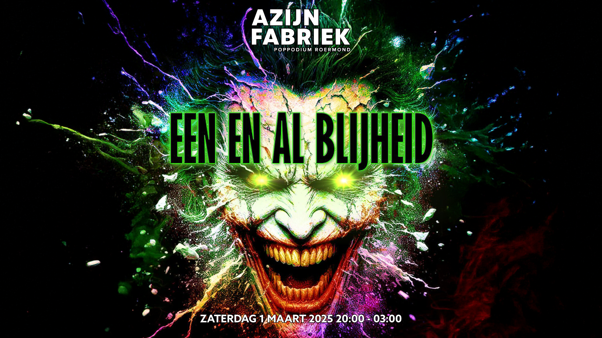 Azijnfabriek | Party - Een En Al Blijheid