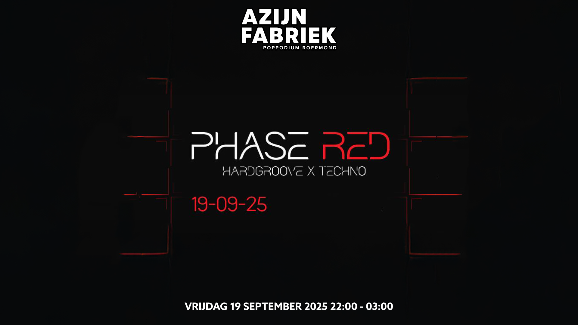 Azijnfabriek | Party - PHASE RED