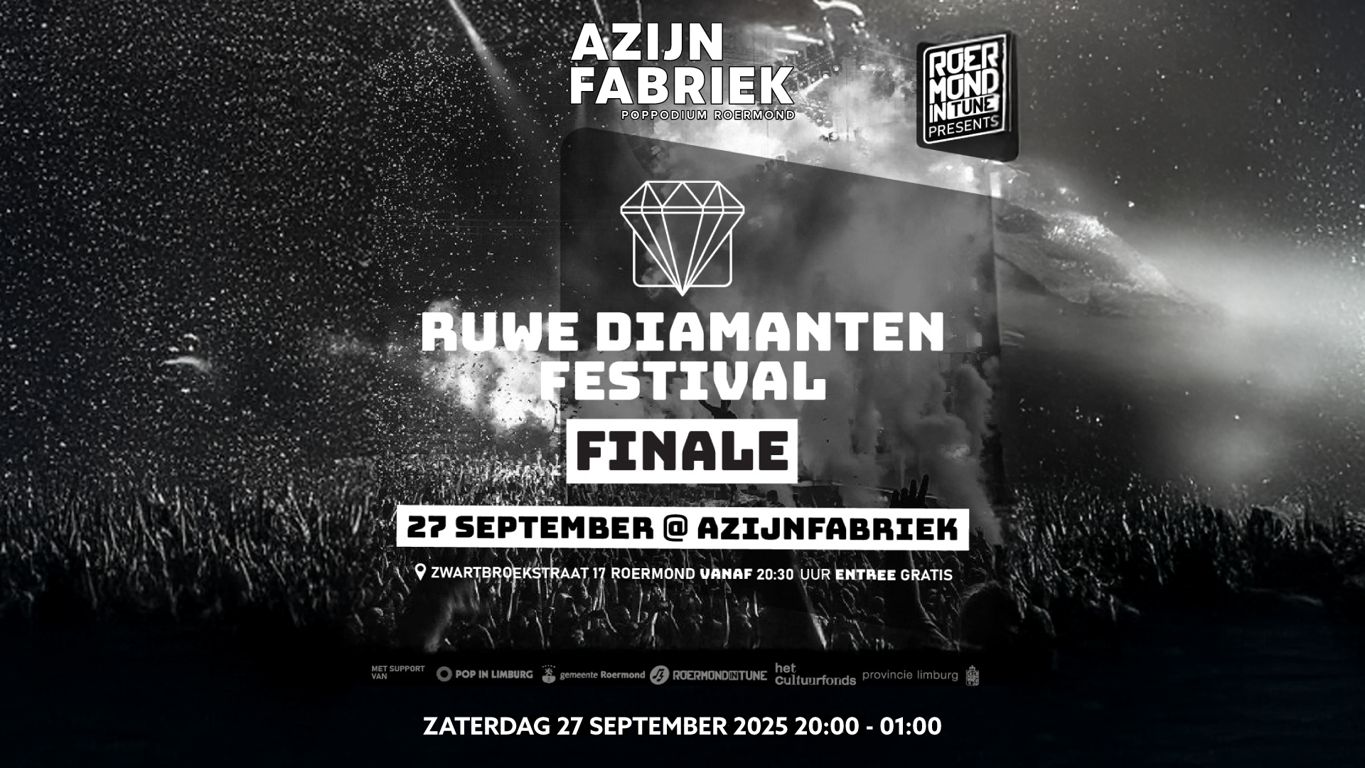 Azijnfabriek | Concert - Ruwe Diamanten Festival (Finale)
