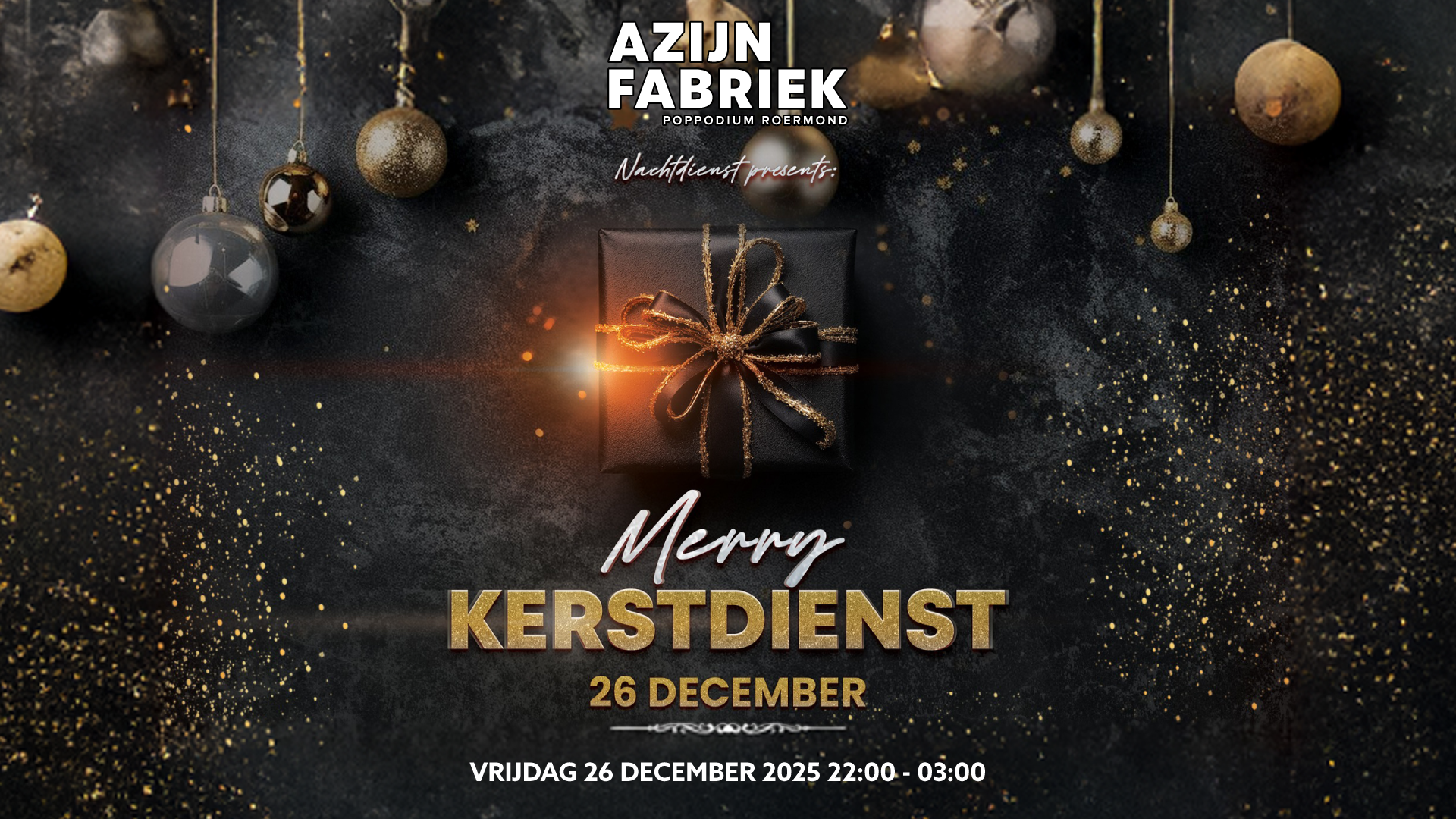 Azijnfabriek | Party - NACHTDIENST
