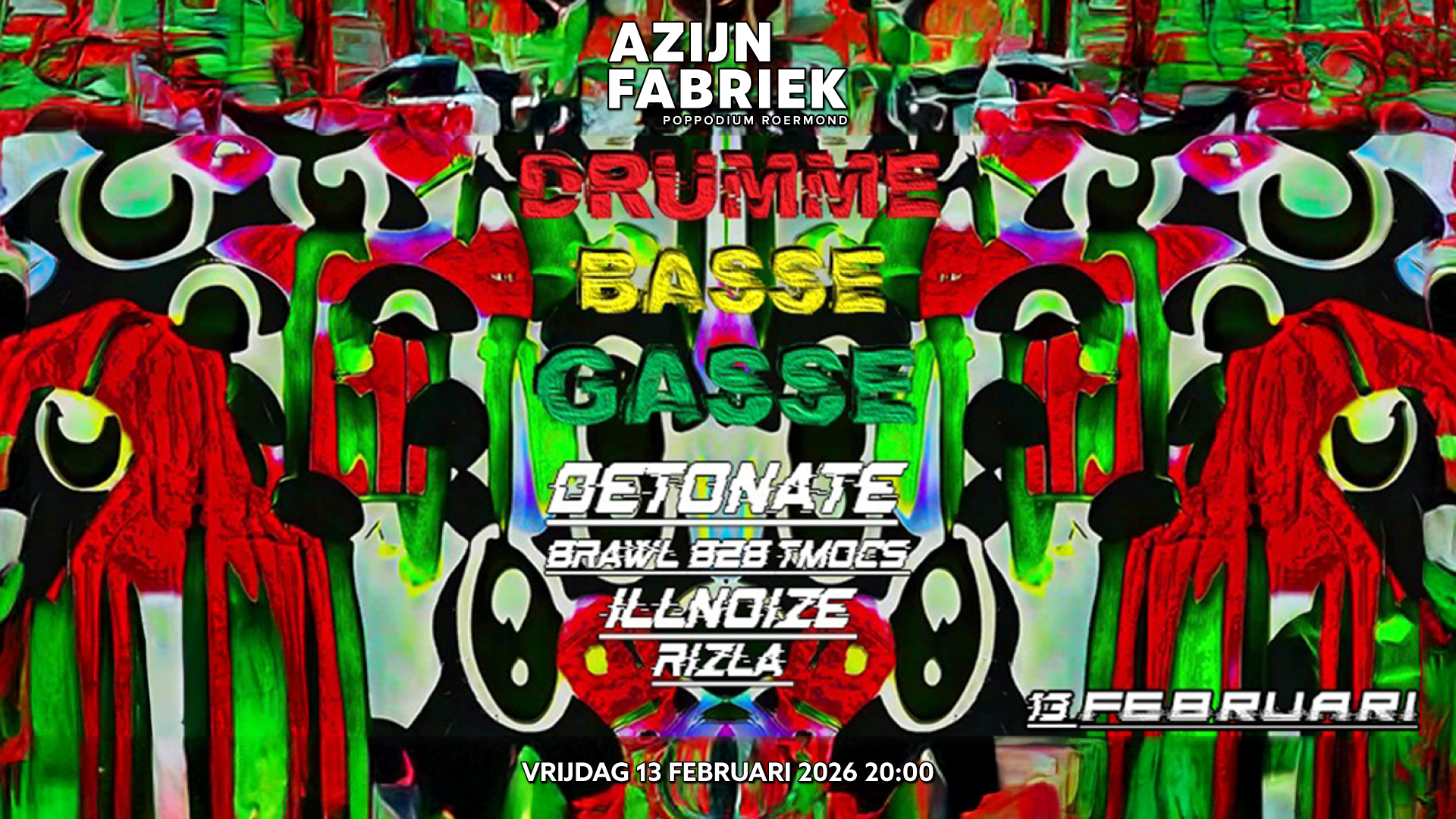 Azijnfabriek | Party - Drumme basse gasse