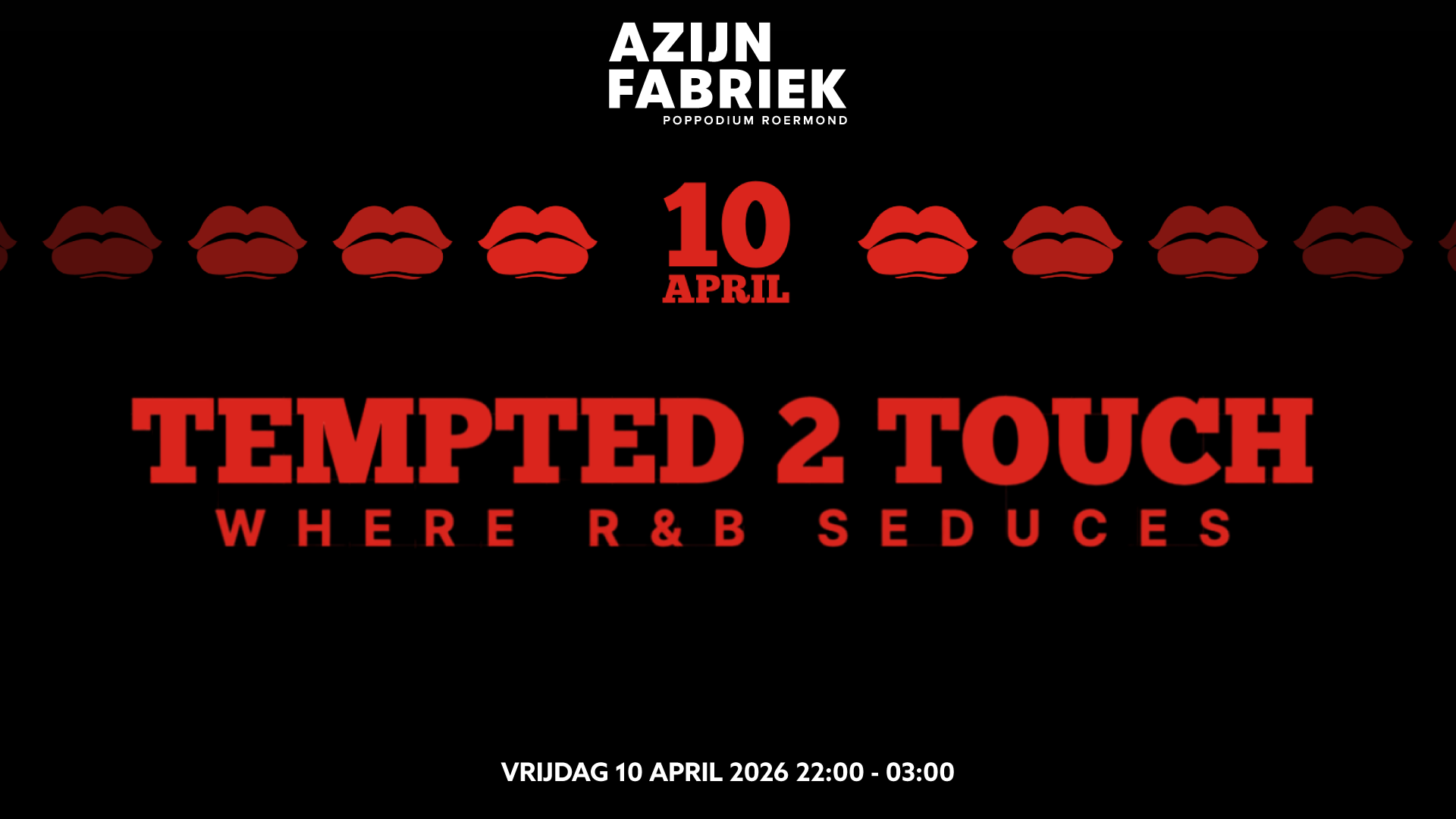 Azijnfabriek | Party - Tempted 2 Touch