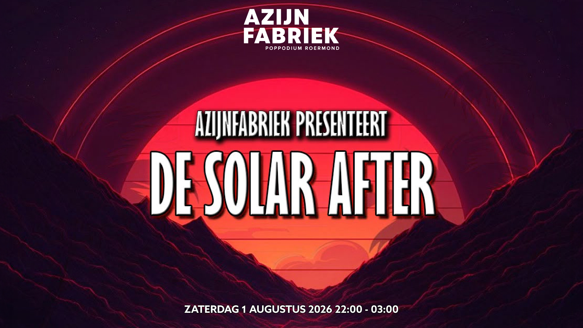Azijnfabriek | Party - Solar Afterparty