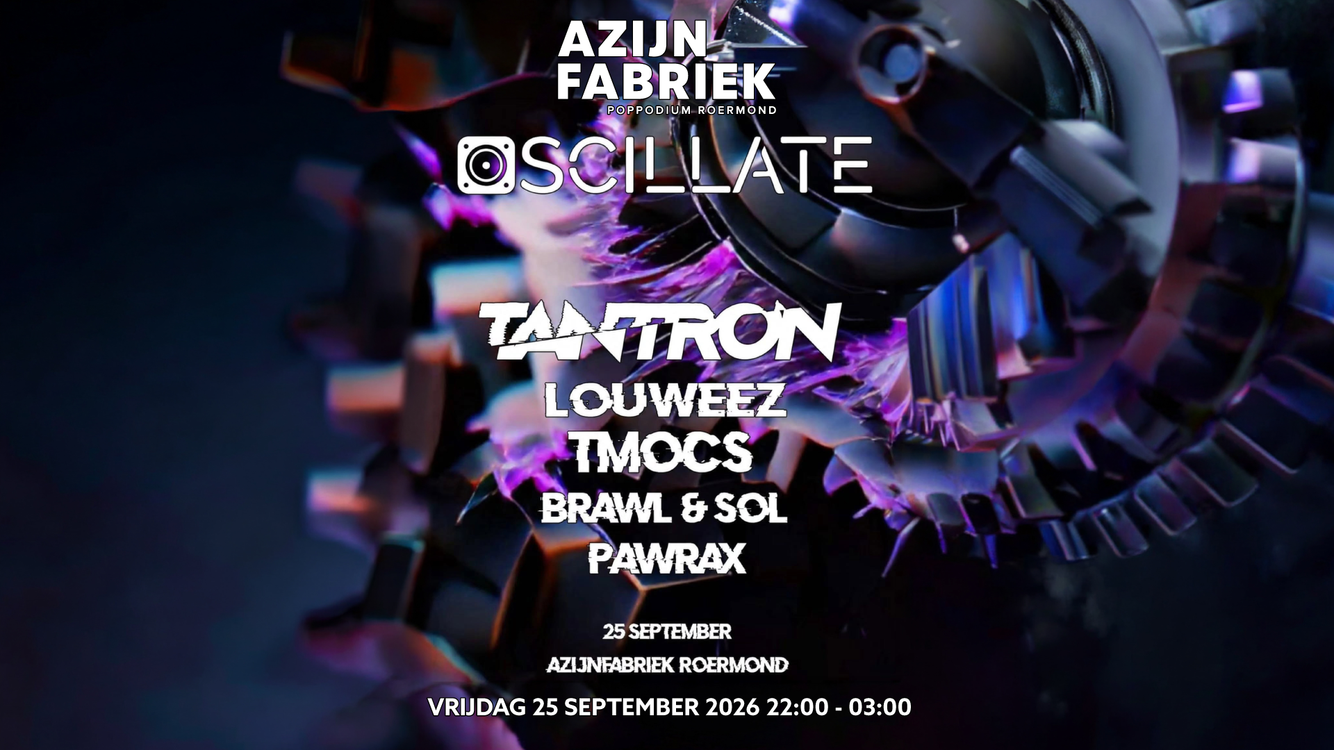 Azijnfabriek | Party - Oscillate x Tantron