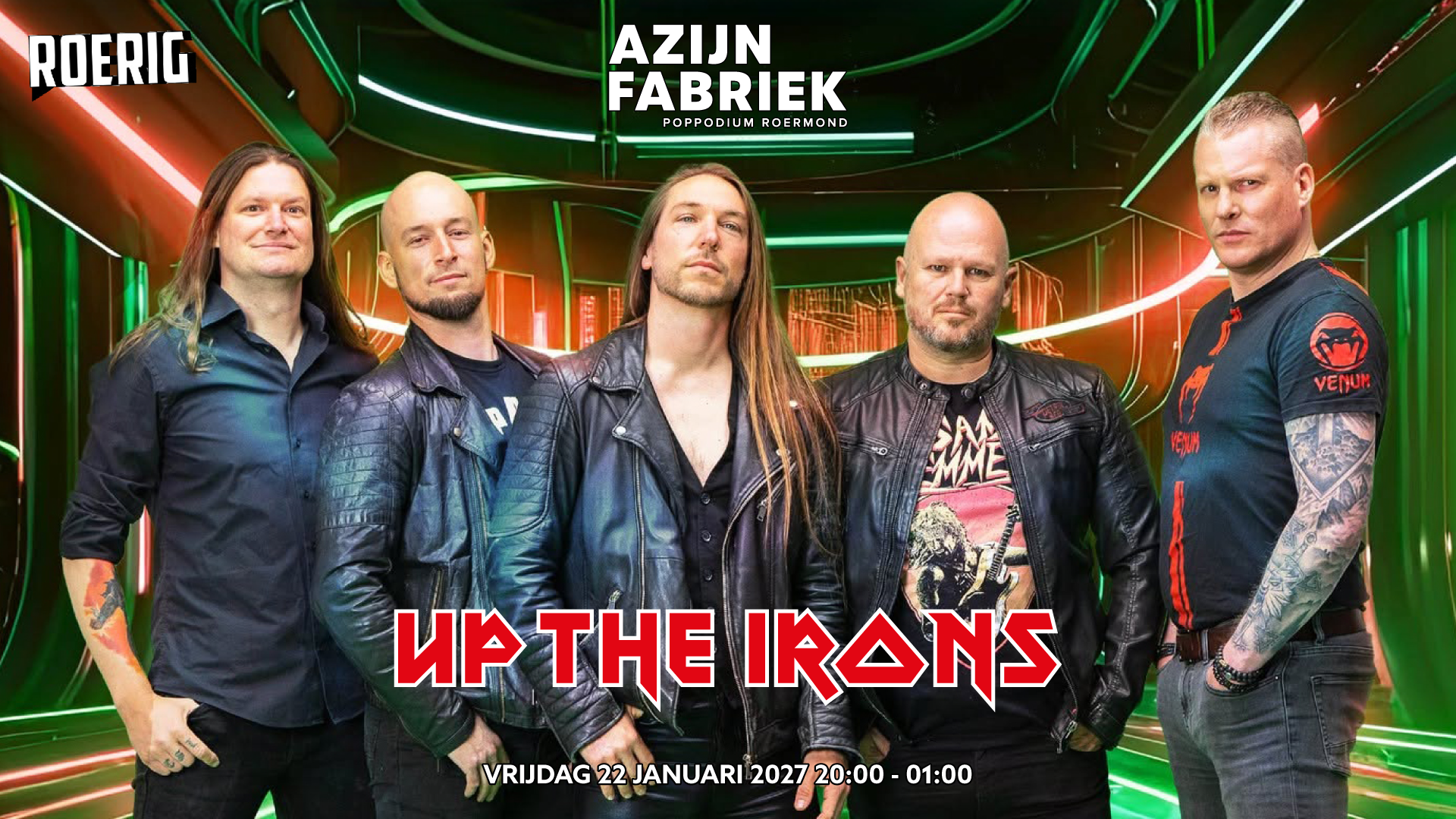 Azijnfabriek | Concert - Up The Irons